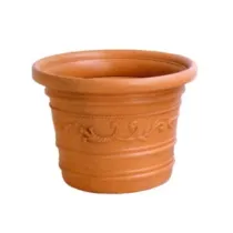 VASO IN PLASTICA FESTONATO DOPPIO BORDO