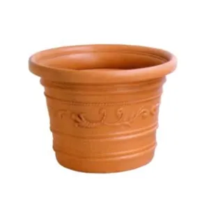 VASO IN PLASTICA FESTONATO DOPPIO BORDO
