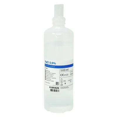 SOLUZIONE FISIOLOGICA ml. 500 cadauno