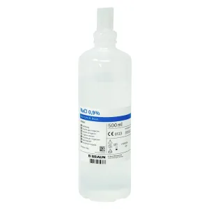 SOLUZIONE FISIOLOGICA ml. 500 cadauno