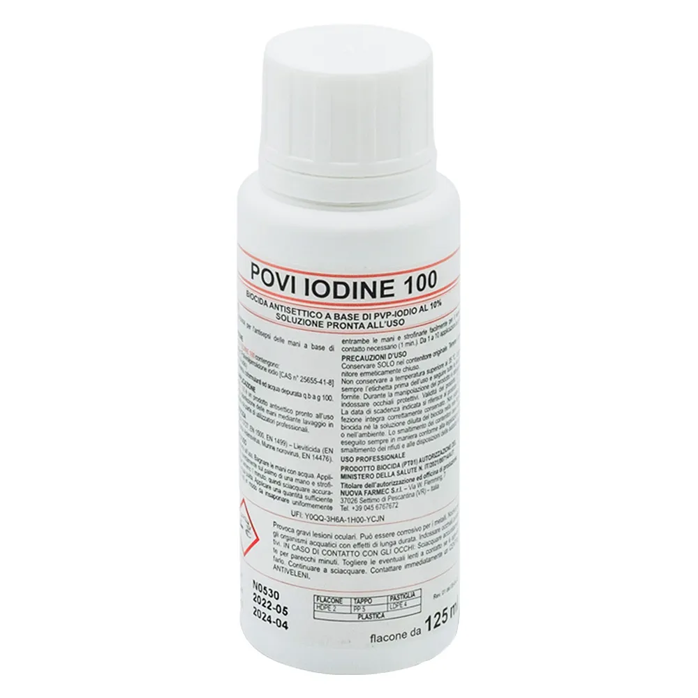 SOLUZIONE ACQUOSA 'POVI IODINE' ml. 125 - per allegato 2