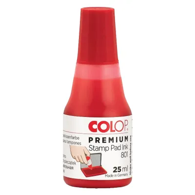 INCHIOSTRO PER TIMBRI colore rosso