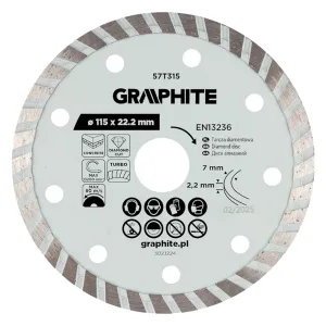DISCO DIAMANTATO ø 115 mm - foro 22