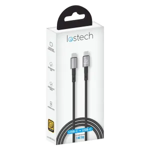 CAVETTO 'CARICA RAPIDA' USB tipo C / tipo C - (100W)