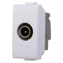 CONNETTORE TV PASSANTE serie 'SOLAR' - maschio