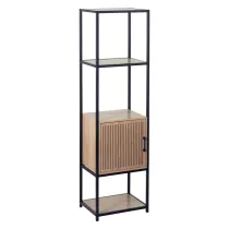 MOBILE CON RIPIANI IN LEGNO cm. 43 x 33 x h.153 - 5 ripiani