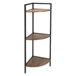 MOBILE ANGOLARE CON RIPIANI IN LEGNO cm. 23.5 x 23