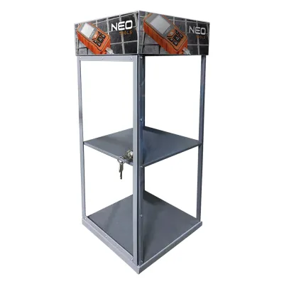 VETRINA PER ESPOSITORE LIVELLE cm. 30 x 30 x h. 70