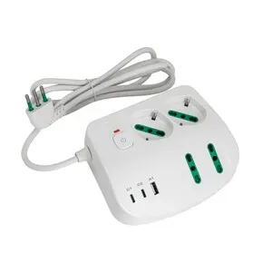 FME 40890 MULTIPRESA DA TAVOLO 4P+3P USB A-B-C BCA