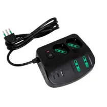 FME 40891 MULTIPRESA DA TAVOLO 4P+3P USB A-B-C NER