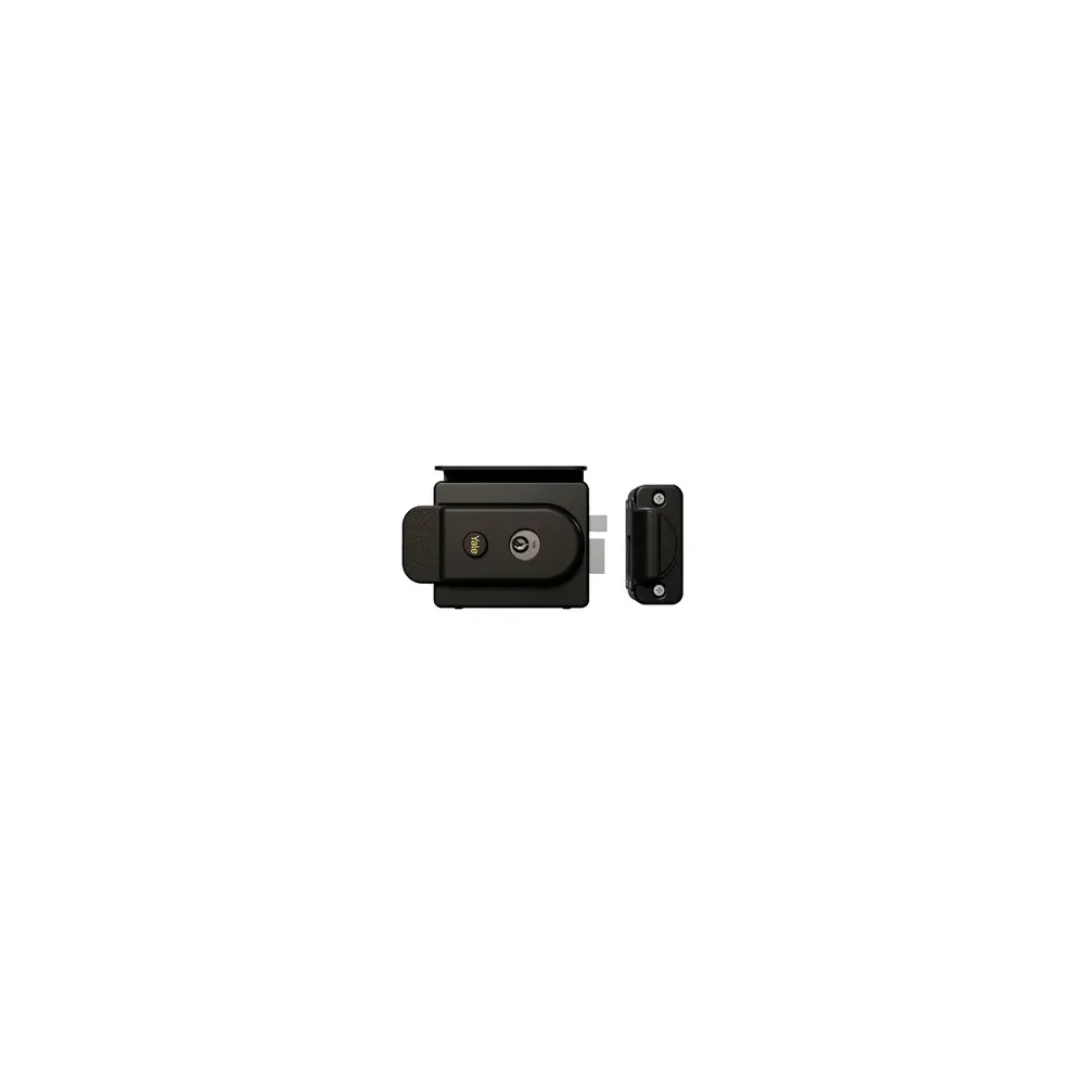 YALE 770 SERRATURA APPL ELETT P/FERRO E40/80 REV ANTRACITE
