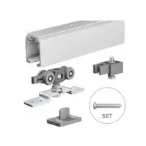 OMGE 1391 BINARIO KIT PORTA SCORREVOLE 131-150CM