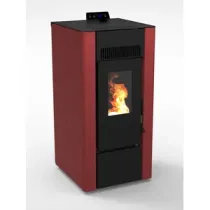 C STUFA PELLET EFESTO 6 BORDEAUX V6