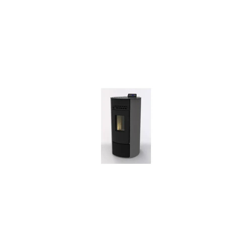 C STUFA PELLET ROUND ARGE 9 ANTRACITE V6