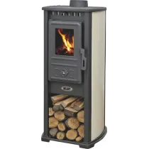 STUFA LEGNA 7 KW BERNA LUX G 4.0 BEIGE V6