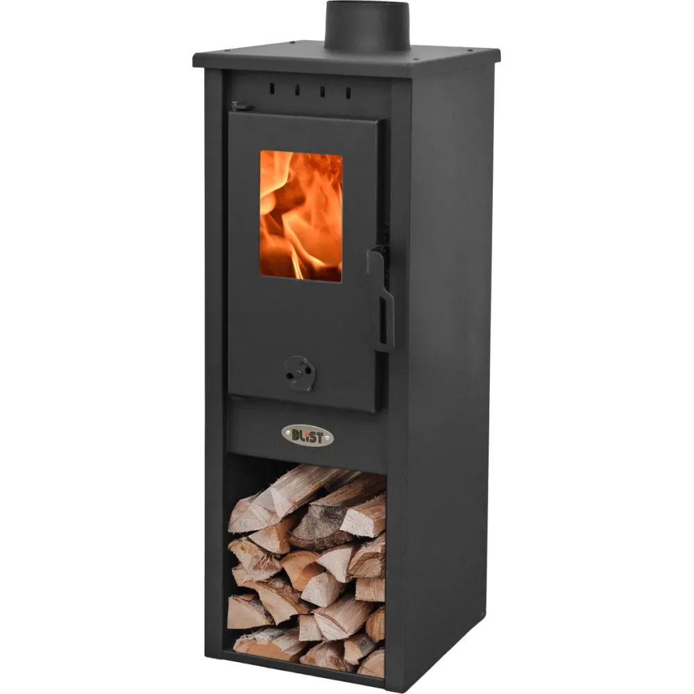 STUFA LEGNA 7 KW BERNA LUX S 4.0 ANTRACITE V6
