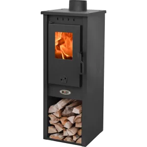 STUFA LEGNA 7 KW BERNA LUX S 4.0 ANTRACITE V6