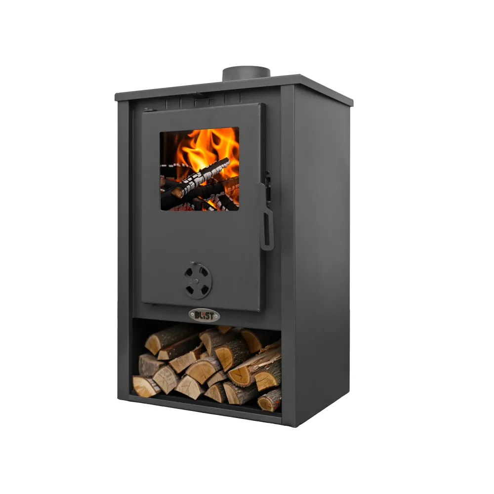 STUFA LEGNA 9 KW BLIST B1 ANTRACITE V6