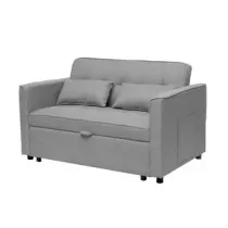 C DIVANO LETTO 2P 130X86X80.5CM OASI GRIGIO