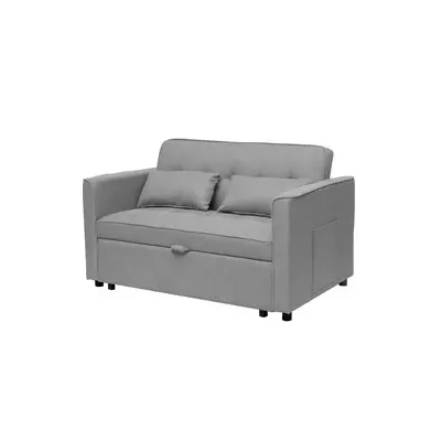 C DIVANO LETTO 2P 130X86X80.5CM OASI GRIGIO