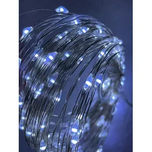 C CATENA LUMINOSA BATT 100 MICROLED 3AA BIANCO FR