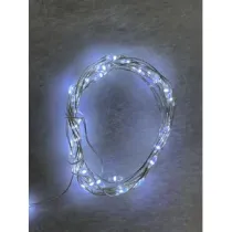 C CATENA LUMINOSA BATT   40 MICROLED BIANCO FREDDO