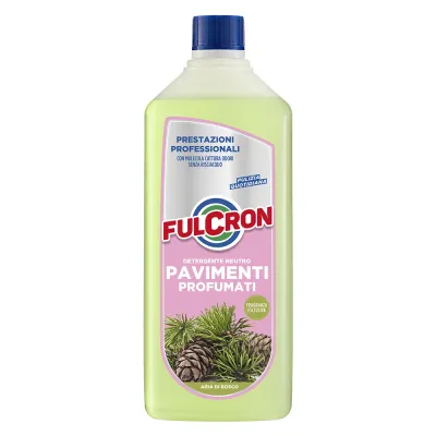DETERGENTE NEUTRO PER MULTIPAVIMENTI 'FULCRON' lt. 1 - bosco