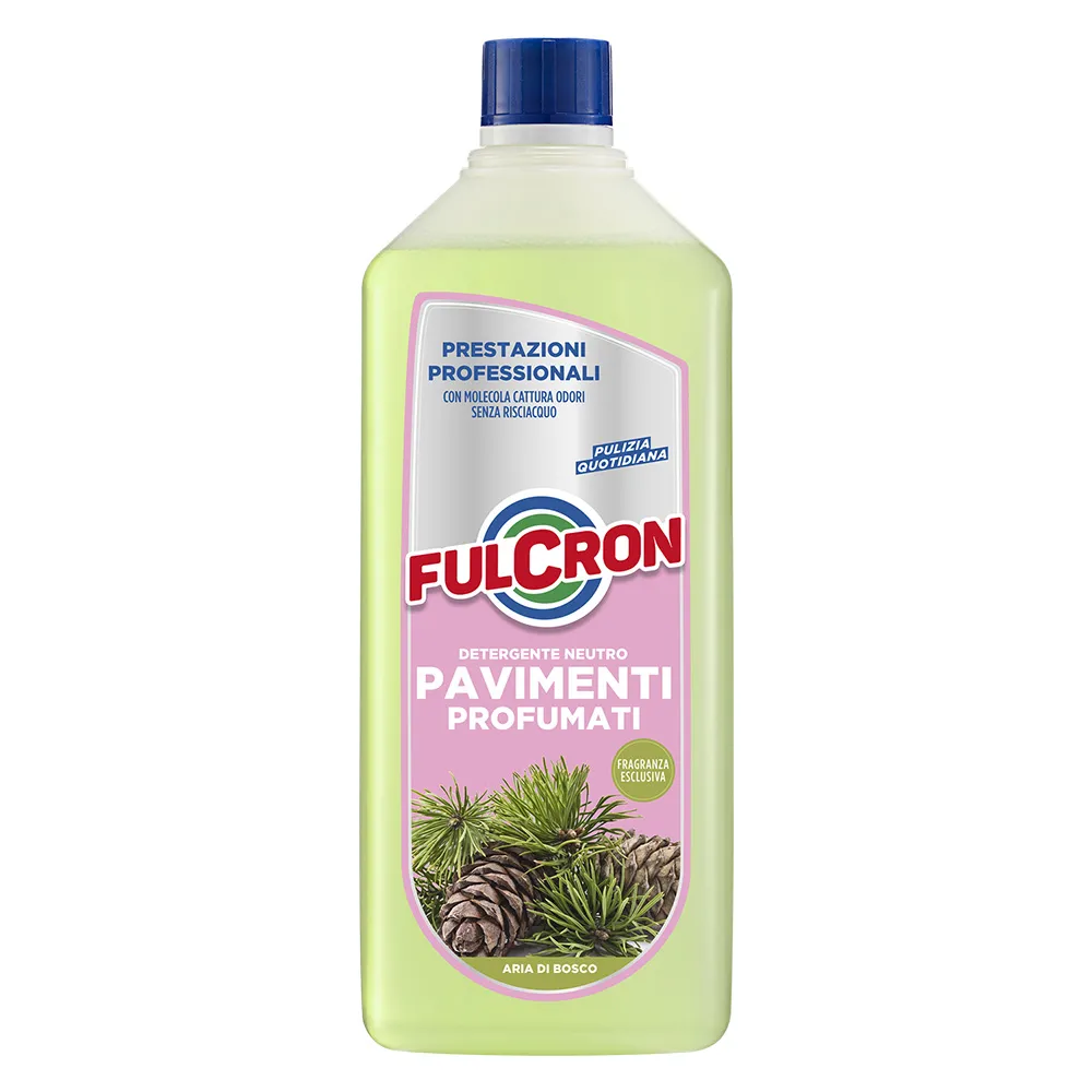 DETERGENTE NEUTRO PER MULTIPAVIMENTI 'FULCRON' lt. 1 - bosco
