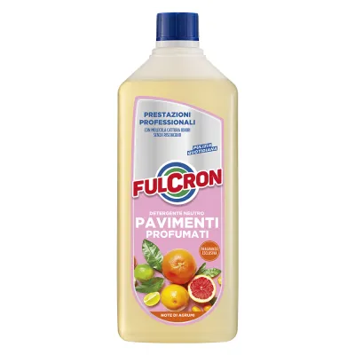 DETERGENTE NEUTRO PER MULTIPAVIMENTI 'FULCRON' lt. 1 - agrumi