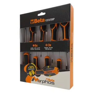 SERIE GIRAVITI 'MORPHOS' '1223/D8P' pz 8 (5 taglio - 3 croce)