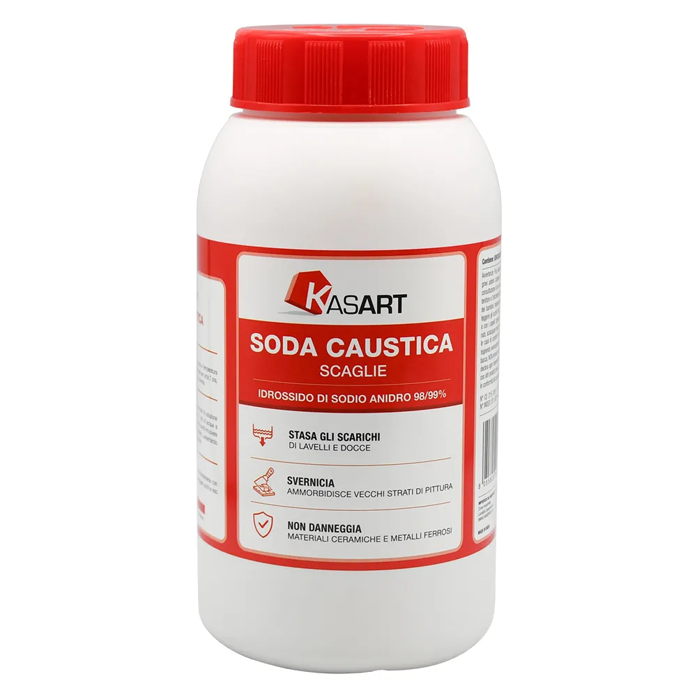 SODA CAUSTICA Kg. 1 - barattolo norma CE
