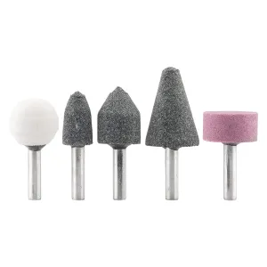 MOLE ABRASIVE AL CORINDONE set 5 pezzi