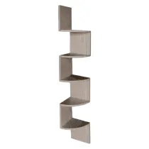 MOBILE ANGOLARE DA PARETE col. rovere