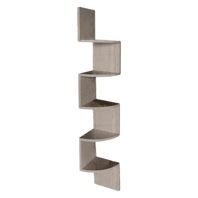 MOBILE ANGOLARE DA PARETE col. rovere
