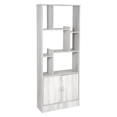 LIBRERIA CON DUE ANTE LINEA 'ATENA' col. bianco