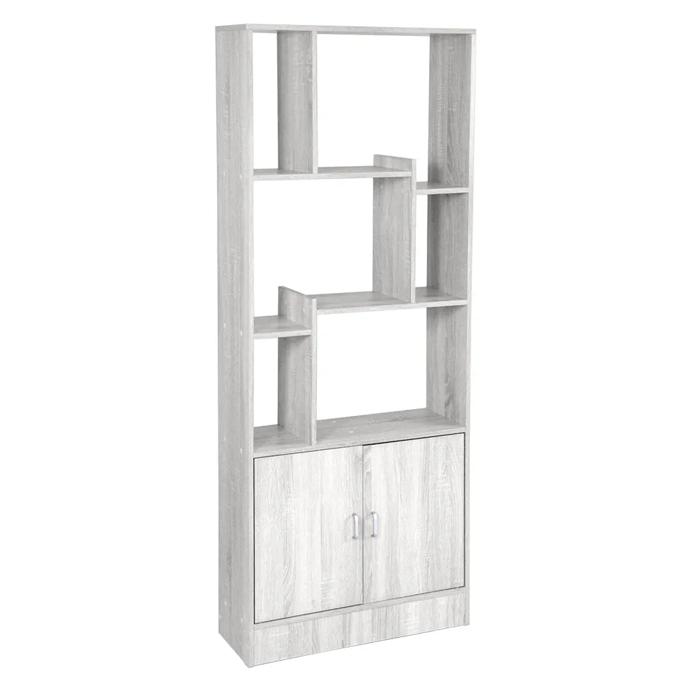 LIBRERIA CON DUE ANTE LINEA 'ATENA' col. bianco