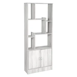 LIBRERIA CON DUE ANTE LINEA 'ATENA' col. bianco