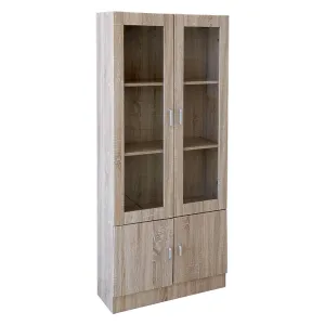 MOBILE VETRINETTA LINEA 'ATENA' col. rovere naturale