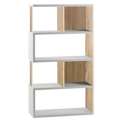LIBRERIA 'LINEA 'ATENA' col. rovere + bianco