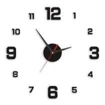 OROLOGIO ADESIVO DA PARETE Ø 50 cm