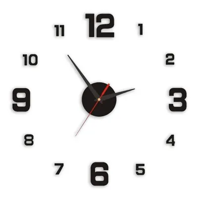 OROLOGIO ADESIVO DA PARETE Ø 50 cm