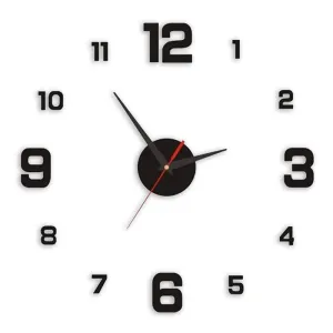 OROLOGIO ADESIVO DA PARETE Ø 50 cm