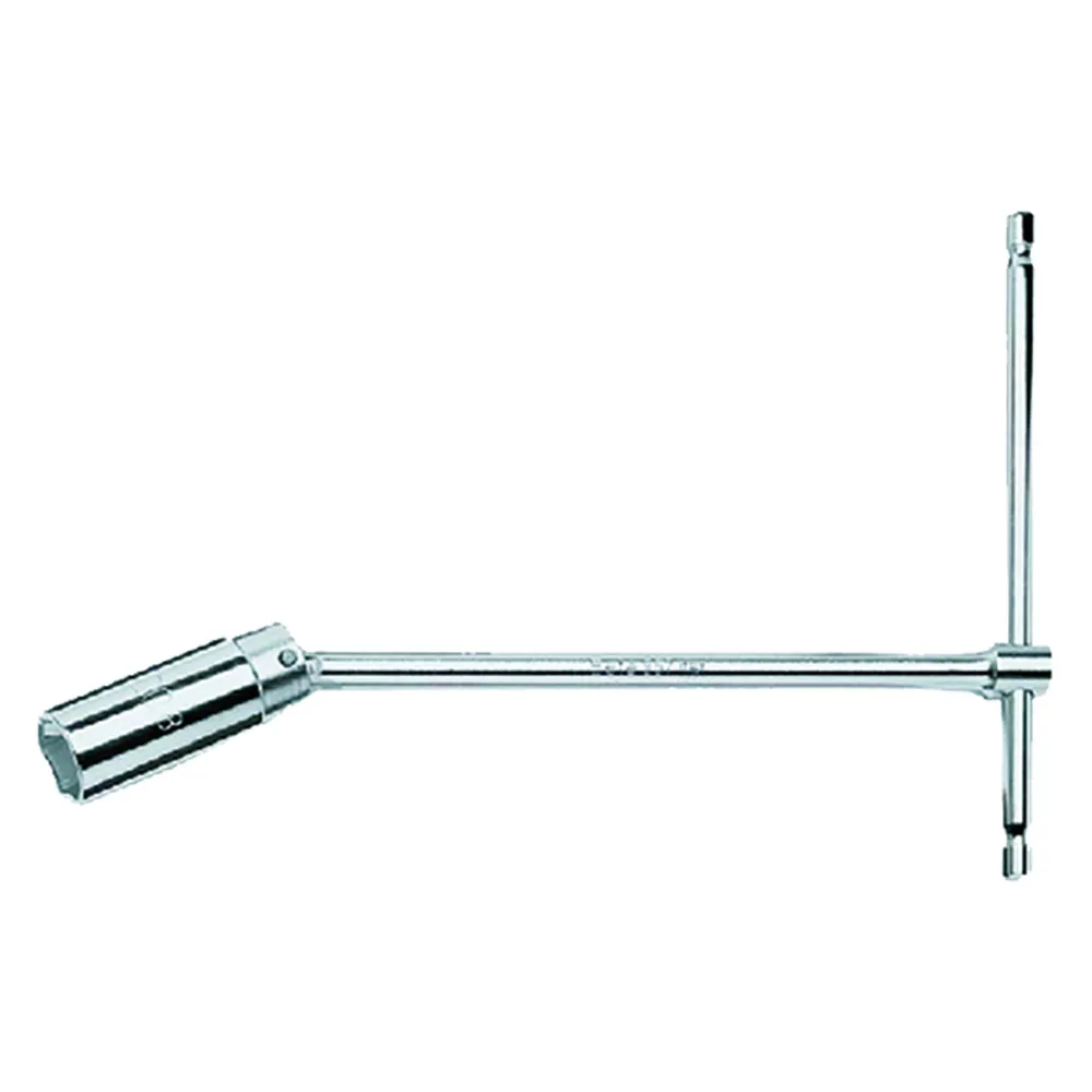 CHIAVE PER CANDELA A 'T' SNODABILE ART. 957 mm 16-5/8 lungh. mm 275 CHIAVE PER CANDELA A 'T' SNODABILE ART. 957 mm 16-5/8 lungh. mm 275
