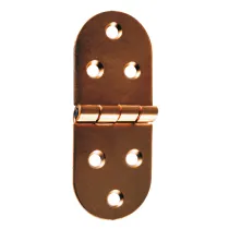 CERNIERE A BISCOTTO ACCIAIO BRONZATO 80 x 30 mm (4 Pezzi)