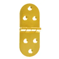 CERNIERE A BISCOTTO ACCIAIO ZINCATO GIALLO 80 x 30 mm (4 Pezzi)