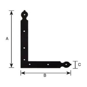 CONTROPIASTRA DI RINFORZO SAGOMATA 250X200 mm (1 Pezzo)