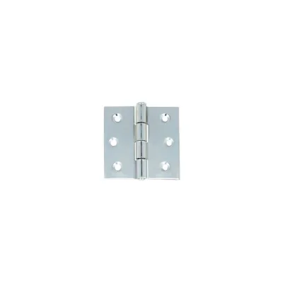 CERNIERA PESANTE SPINA LEVARE FERRO ZINCATO 75X75 mm (2 Pezzi) pz2