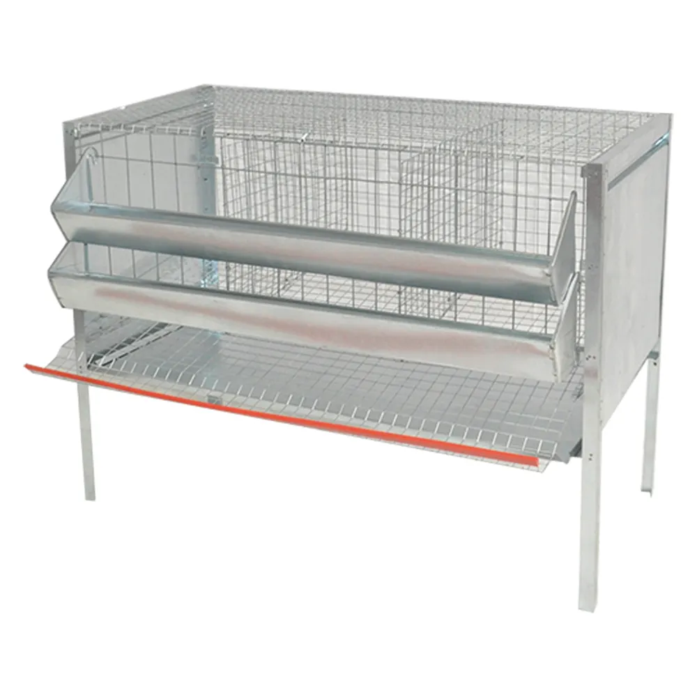 GABBIA GALLINE OVAIOLE TRE CELLE cm 107 x 50 x H 80 GABBIA GALLINE OVAIOLE TRE CELLE cm 107 x 50 x H 80