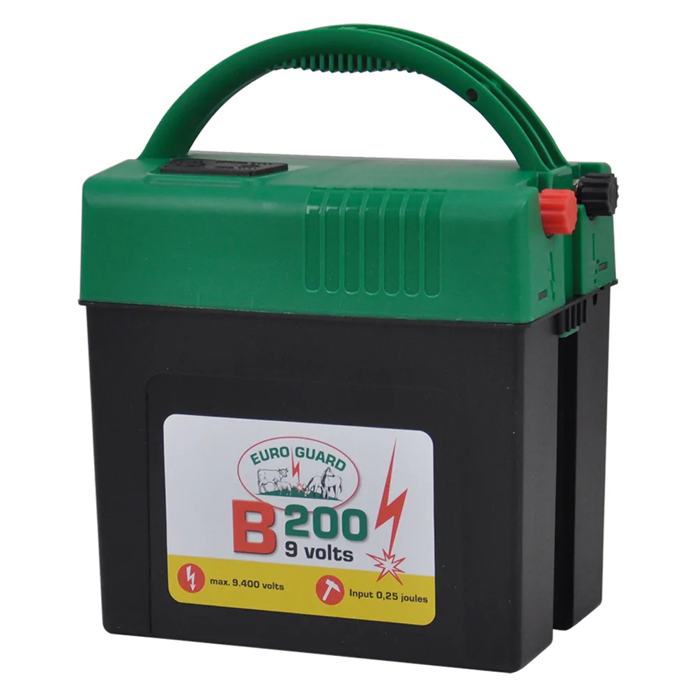 ELETTRIFICATORE 'EUROGUARD B200' tensione fino a 3 km ELETTRIFICATORE 'EUROGUARD B200' tensione fino a 3 km
