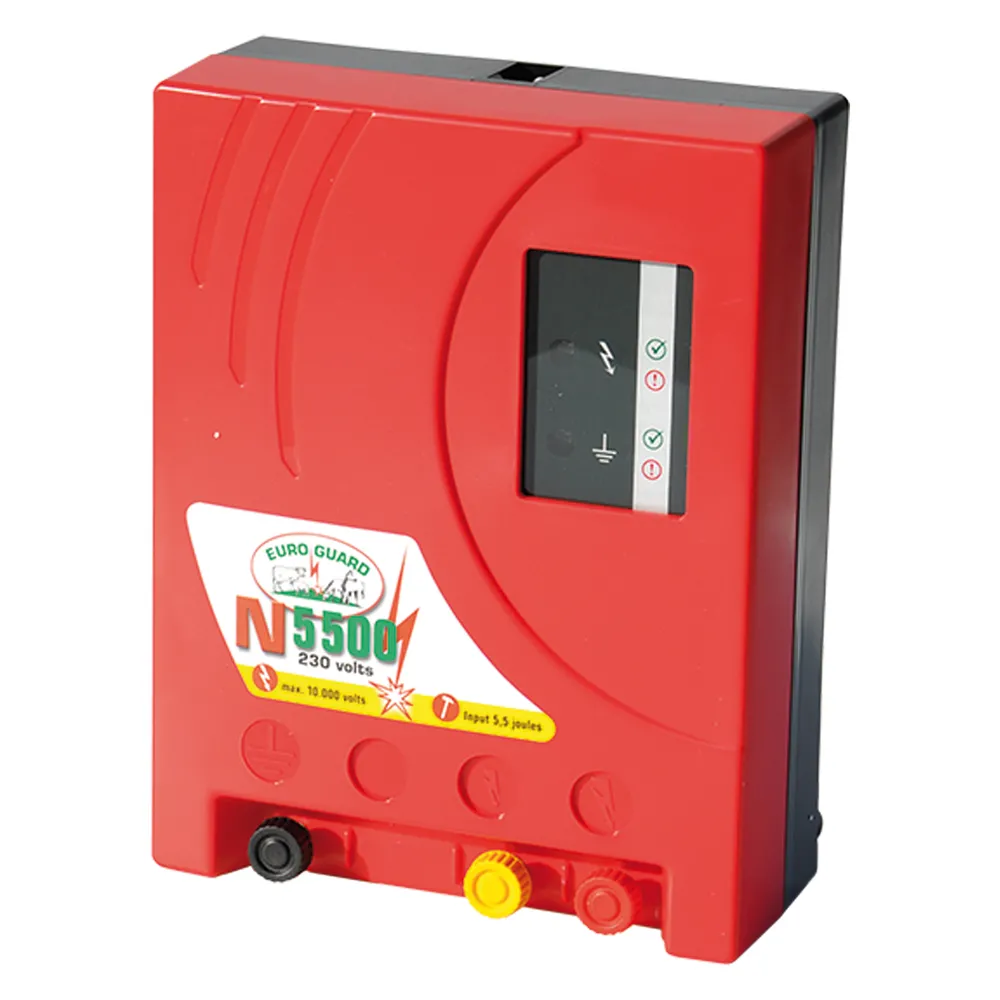 ELETTRIFICATORE 'EUROGUARD N5500' tensione fino a 90 km ELETTRIFICATORE 'EUROGUARD N5500' tensione fino a 90 km